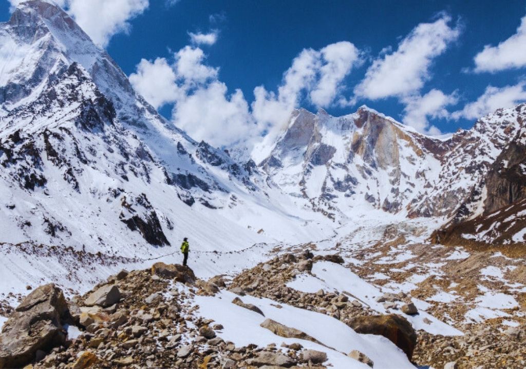 Gaumukh Tapovan Trek Route