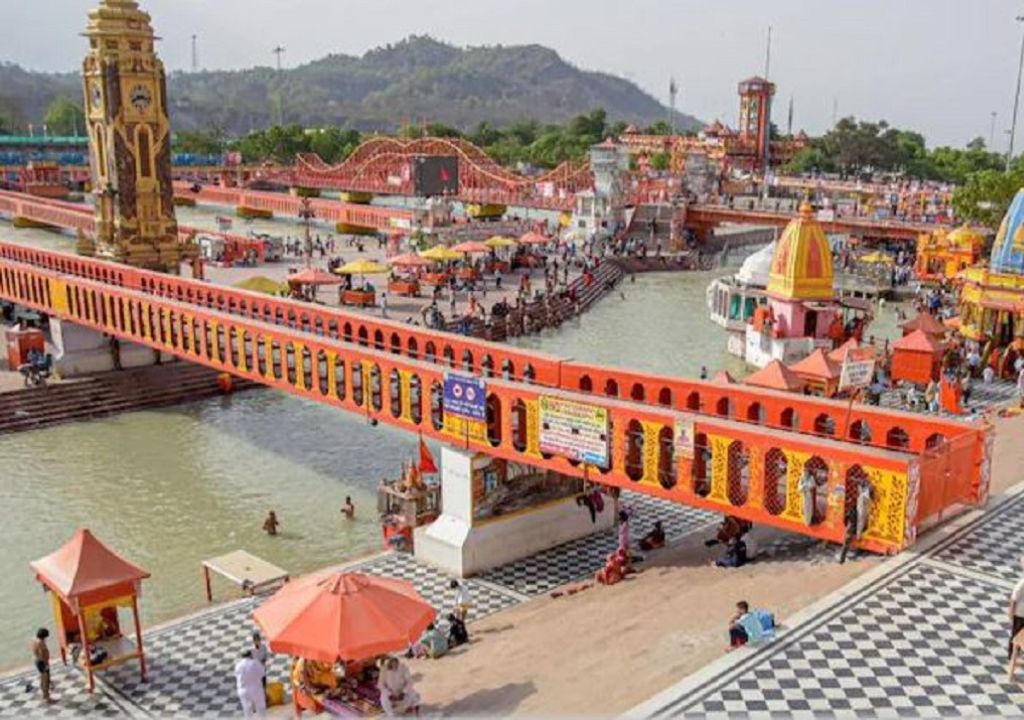 Har Ki Pauri during Kumbh Mela