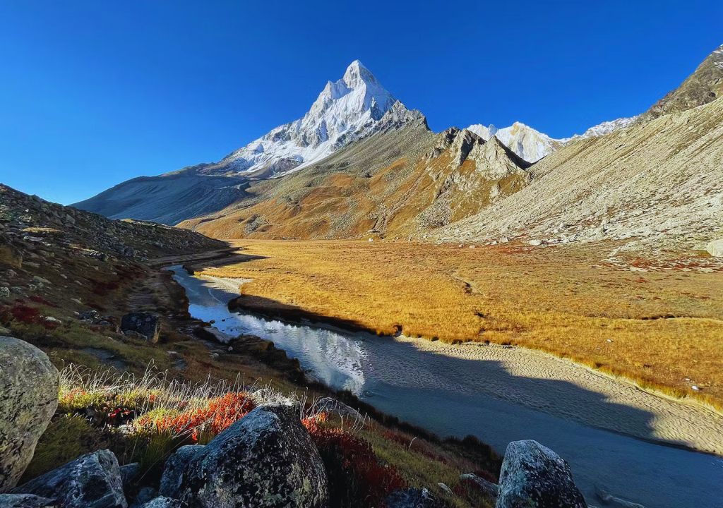 Gaumukh Tapovan Trek Route