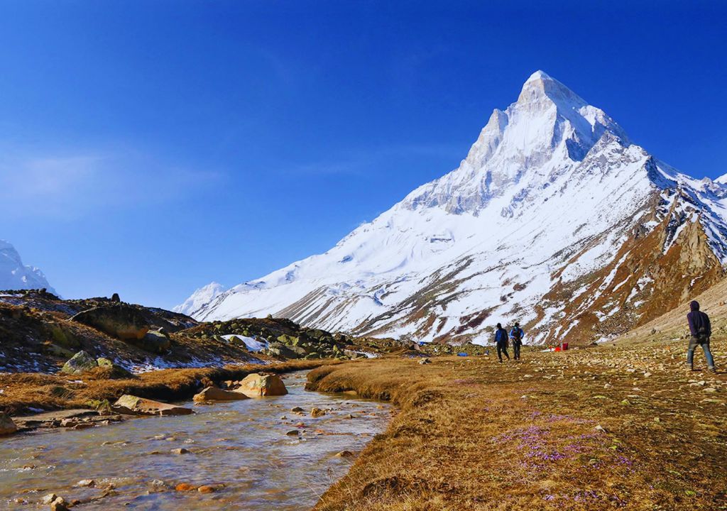 Gaumukh Tapovan Trek Route