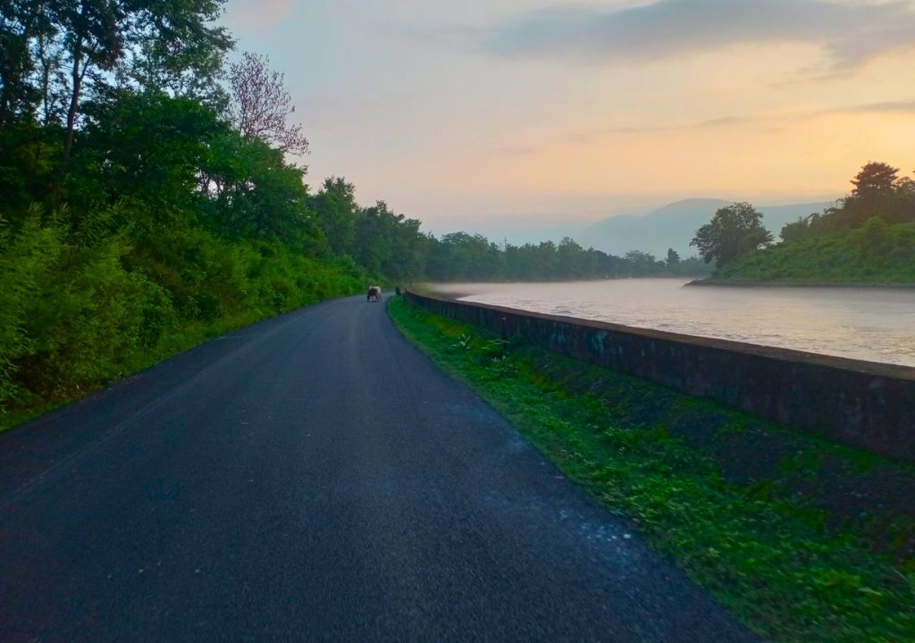 Cheela Dam - Rishikesh Road