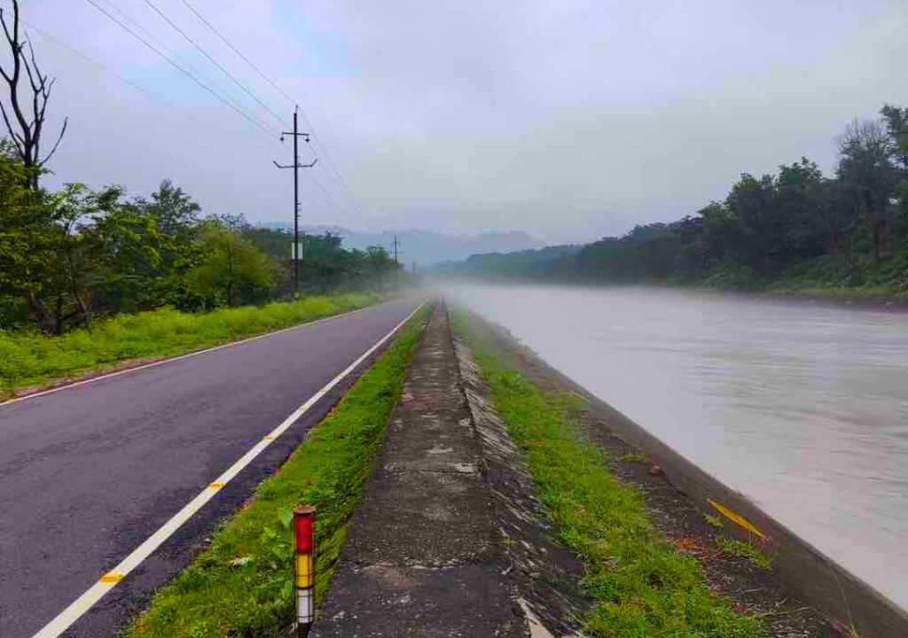 Cheela Dam - Rishikesh Road
