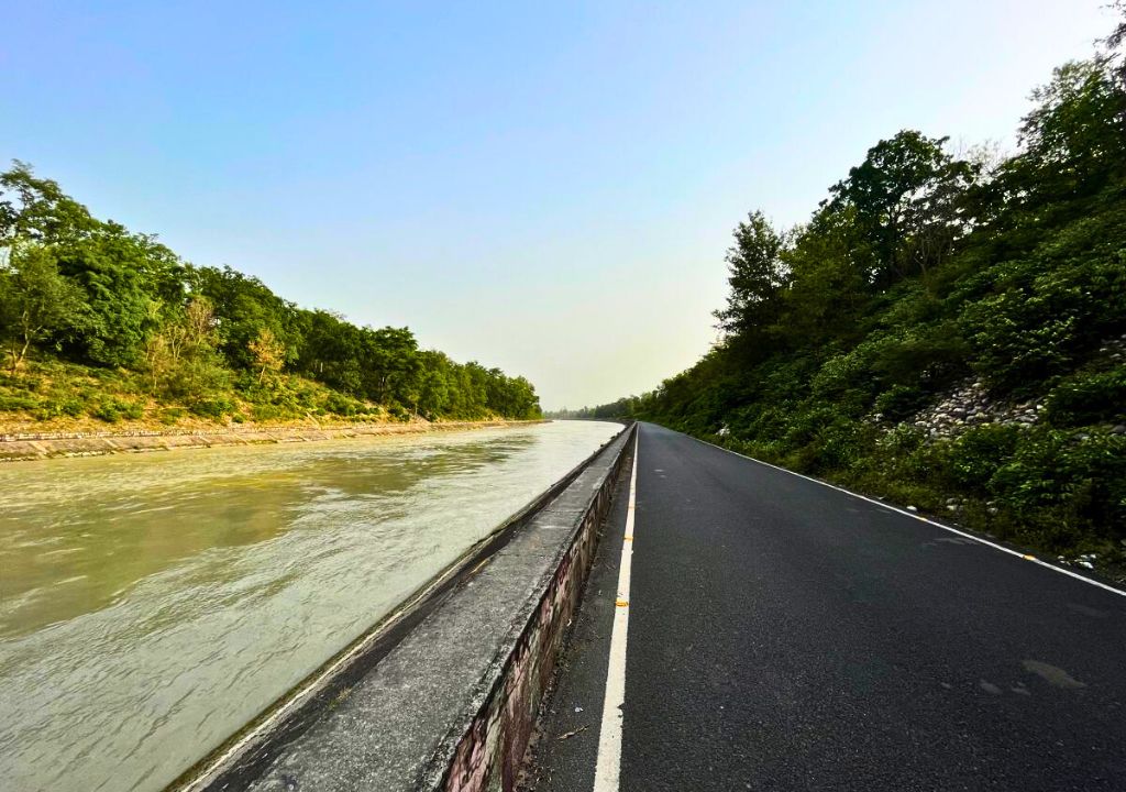 Cheela Dam - Rishikesh Road