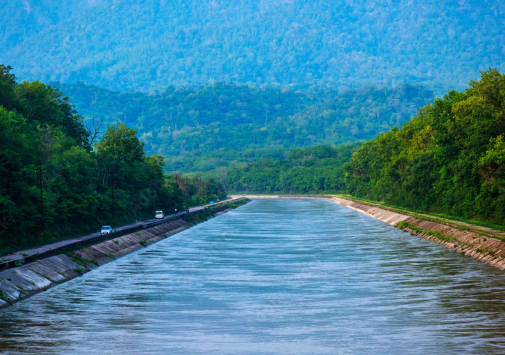 Cheela Dam - Rishikesh Road